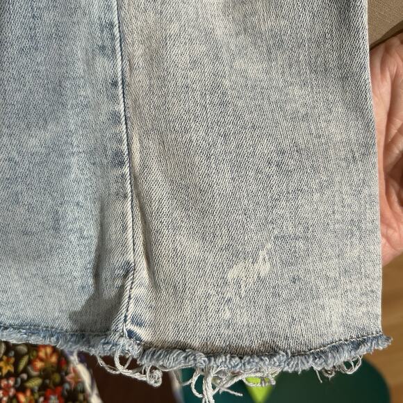 Banana Republic Womens Sz 10 High Rise Demi Boot light wash jeans Basic Capsule - Picture 10 of 10